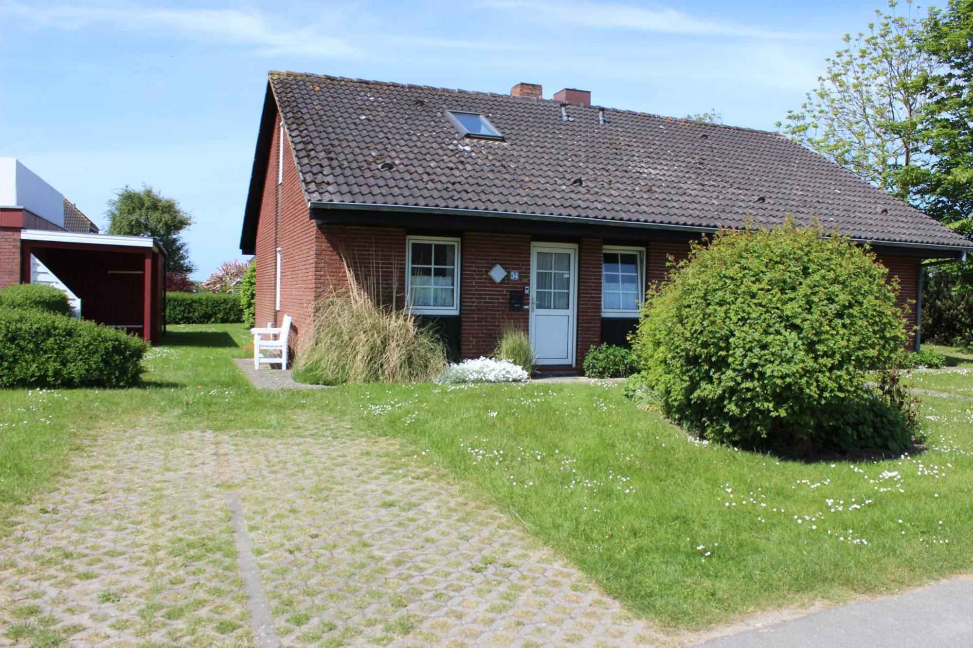 Ferienhaus Meerzeit Nordstrand Exterior photo